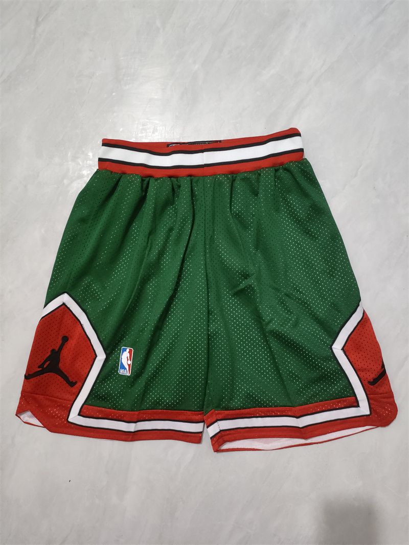 2025 Men NBA Jordan Shorts Green style 1->more jerseys->NBA Jersey